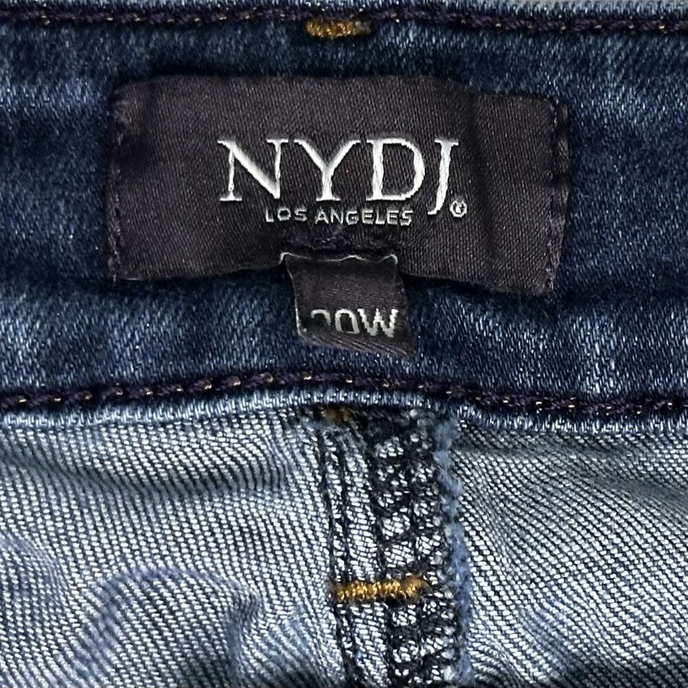 NYDJ Women's Jeans Size 20W - Blue Barbara Bootcut Lift Tuck Stretch Denim - Picture 10 of 12